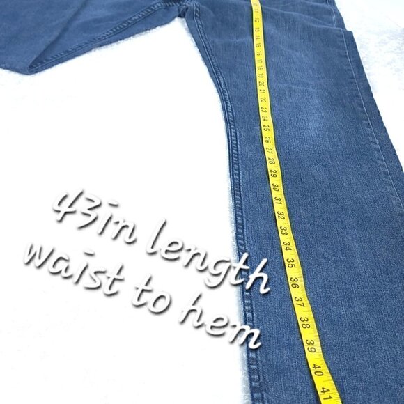 Urban Pipeline Men's 100% Cotton Slim-Fit Straight Jeans Blue Size 36/34 - Picture 7 of 10